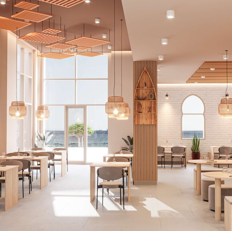 Jeju Snow Salmon Restaurant Interior