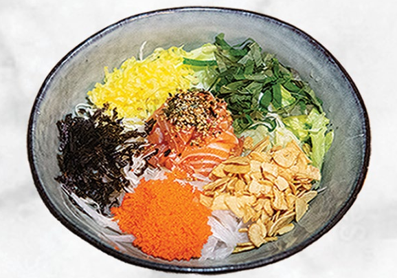 Fresh Salmon Bibimbap